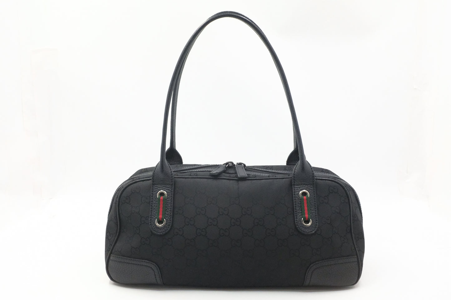 Gucci Shoulder Bag in Black GG Canvas