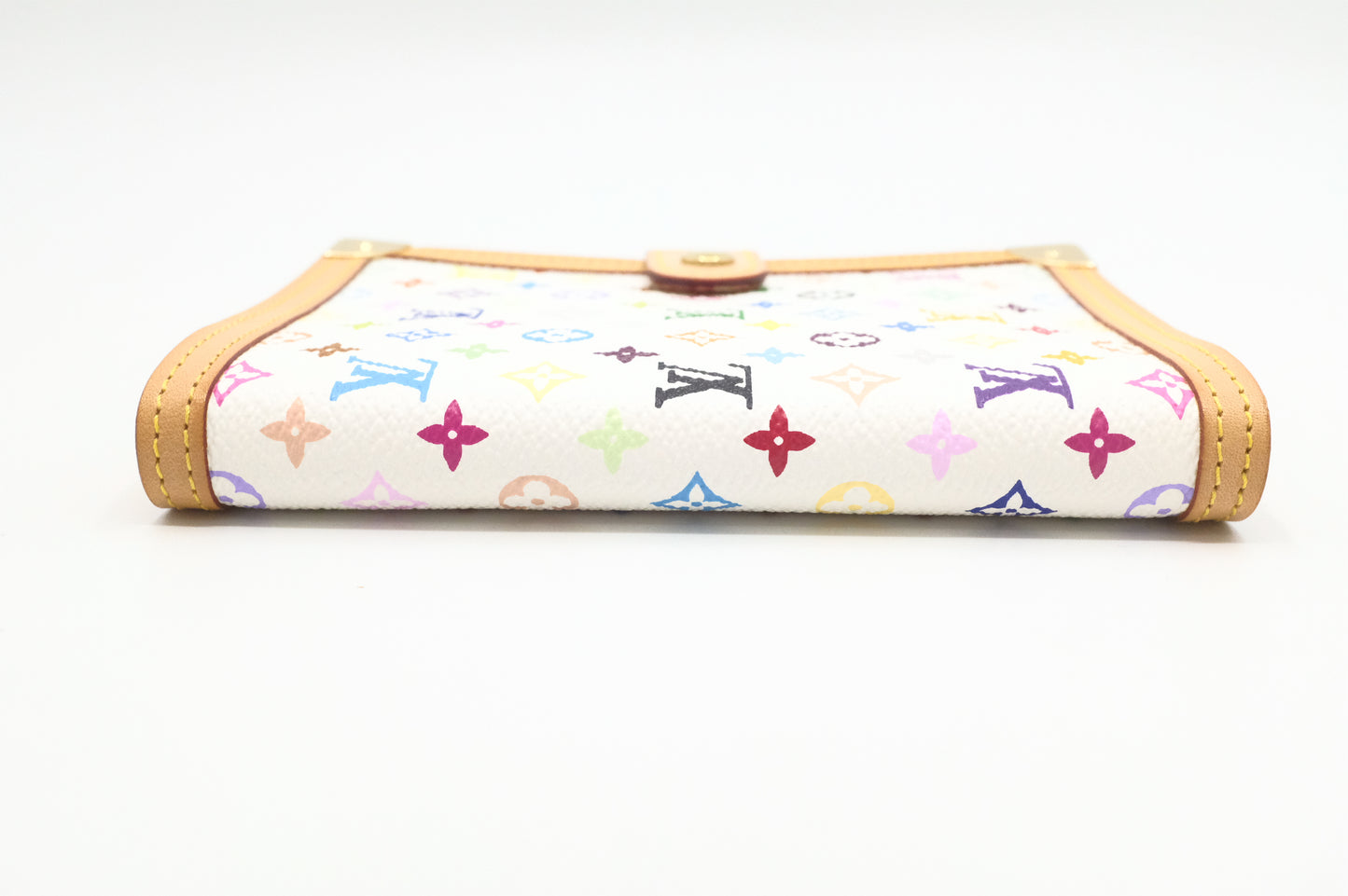 Louis Vuitton Agenda PM in White Multicolor Monogram Canvas