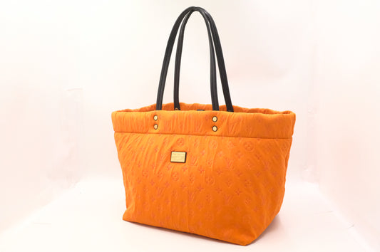 Louis Vuitton Scuba Tote Bag in Orange Canvas