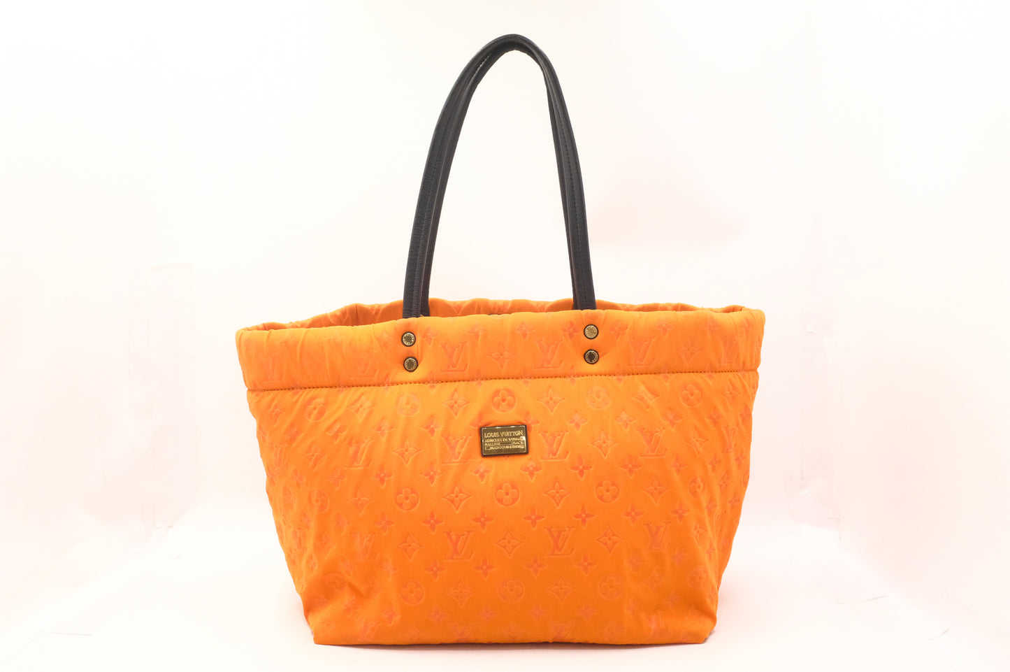 Louis Vuitton Scuba Tote Bag in Orange Canvas