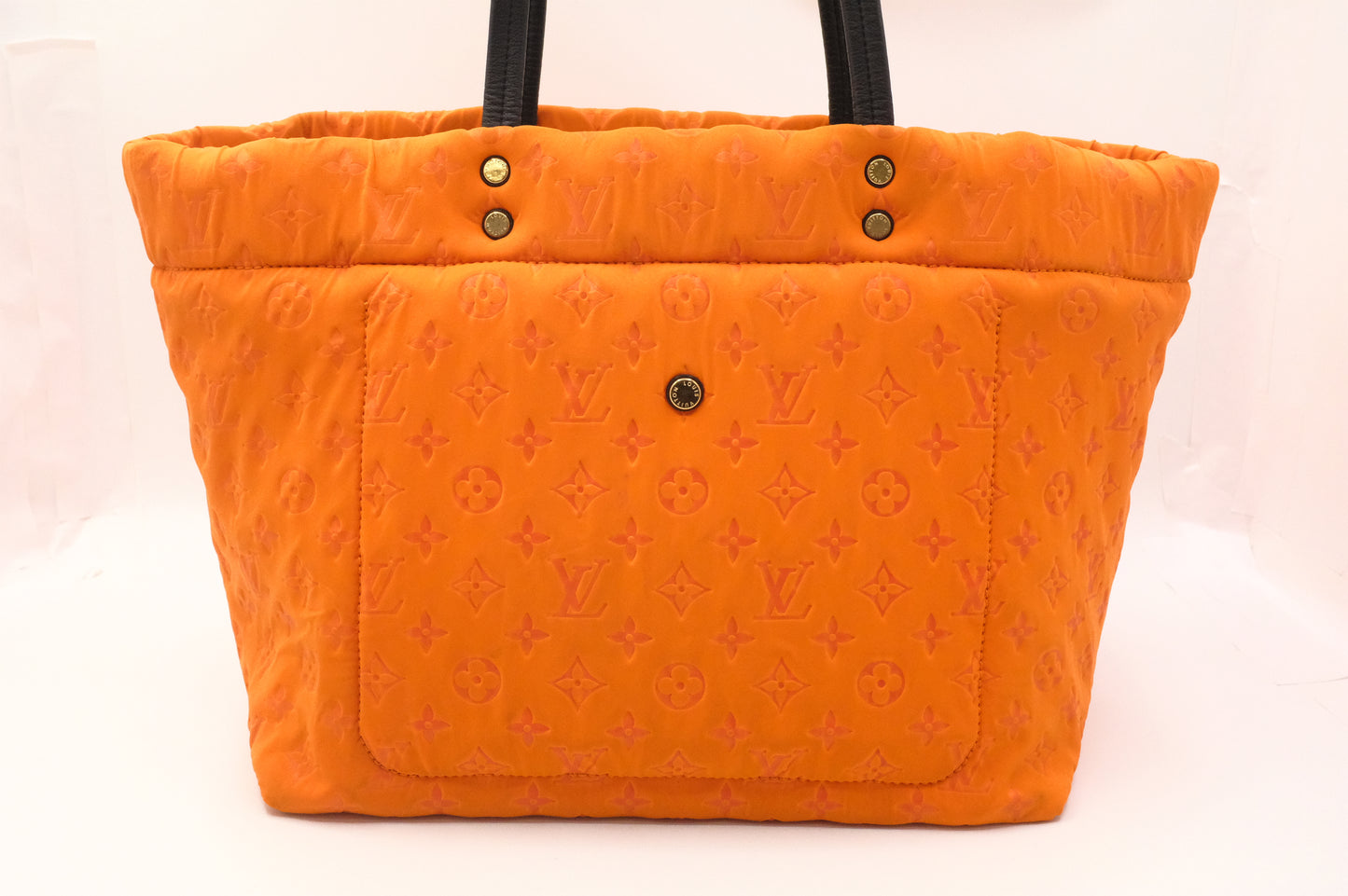 Louis Vuitton Scuba Tote Bag in Orange Canvas