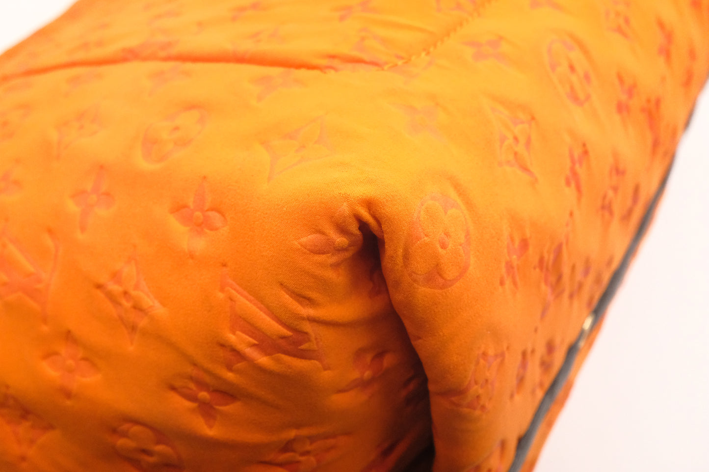 Louis Vuitton Scuba Tote Bag in Orange Canvas