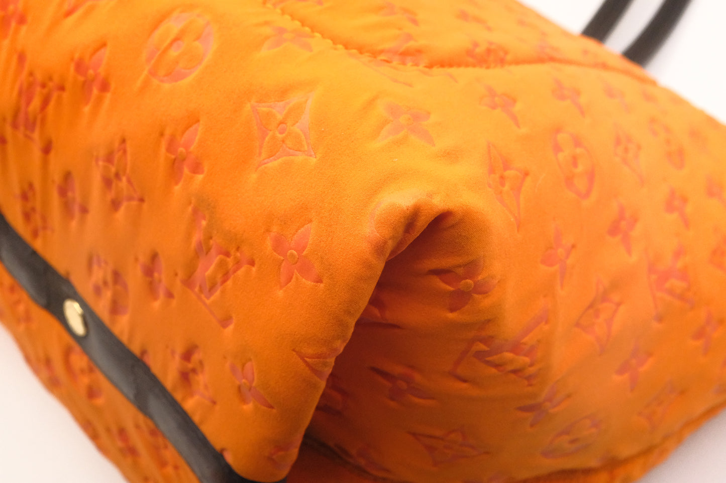 Louis Vuitton Scuba Tote Bag in Orange Canvas