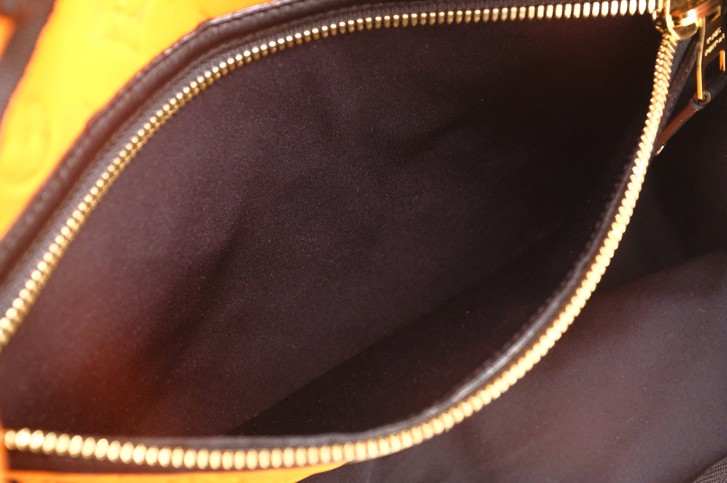 Louis Vuitton Scuba Tote Bag in Orange Canvas