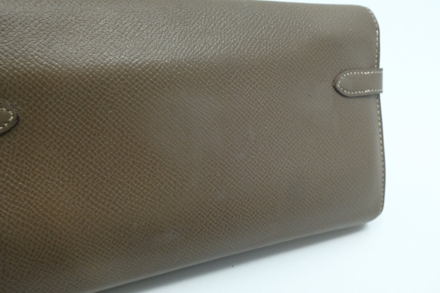 Hermes Kelly Wallet in Etoupe Epsom Leather
