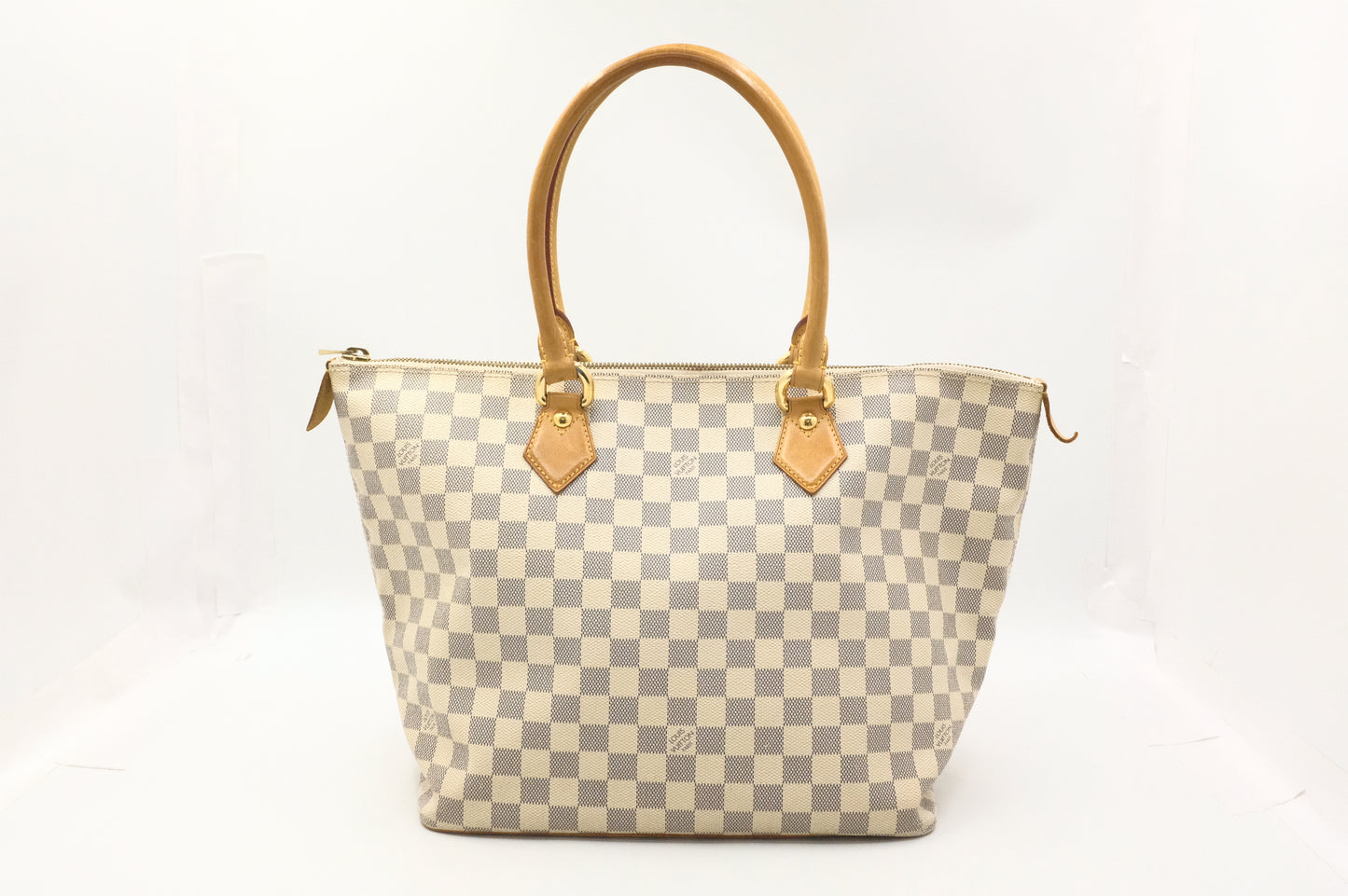 Louis Vuitton Saleya MM in Damier Azur Canvas