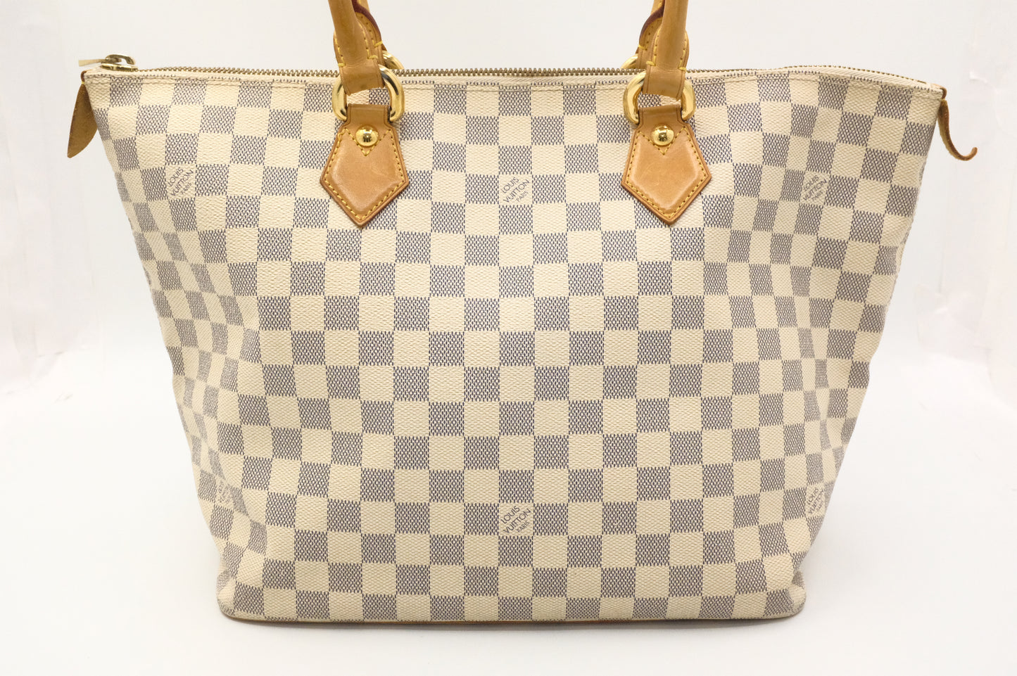 Louis Vuitton Saleya MM in Damier Azur Canvas