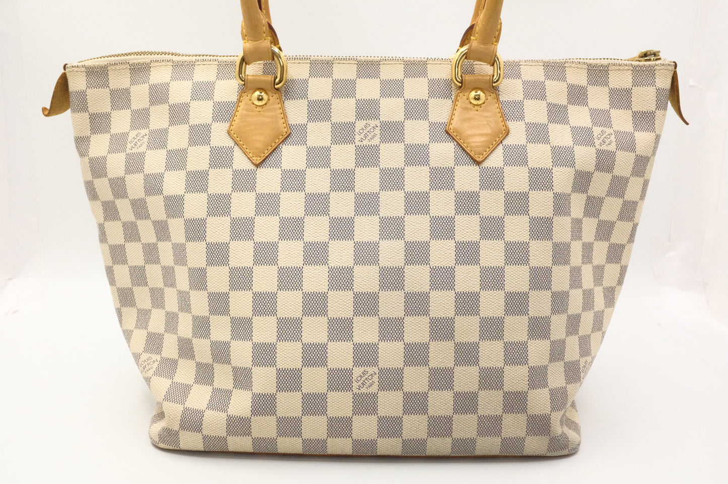 Louis Vuitton Saleya MM in Damier Azur Canvas