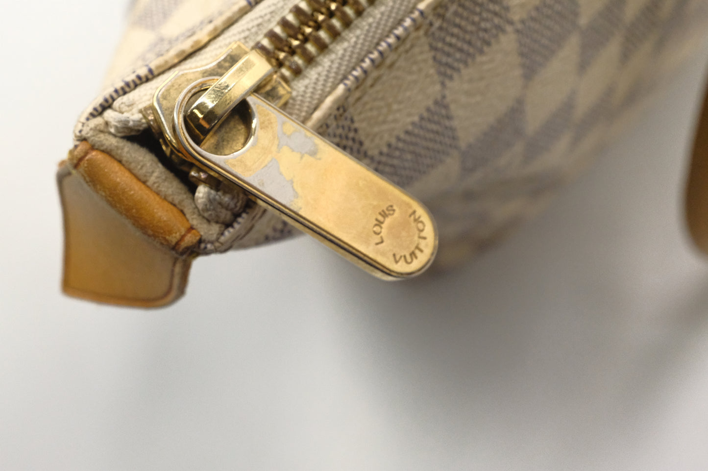 Louis Vuitton Saleya MM in Damier Azur Canvas