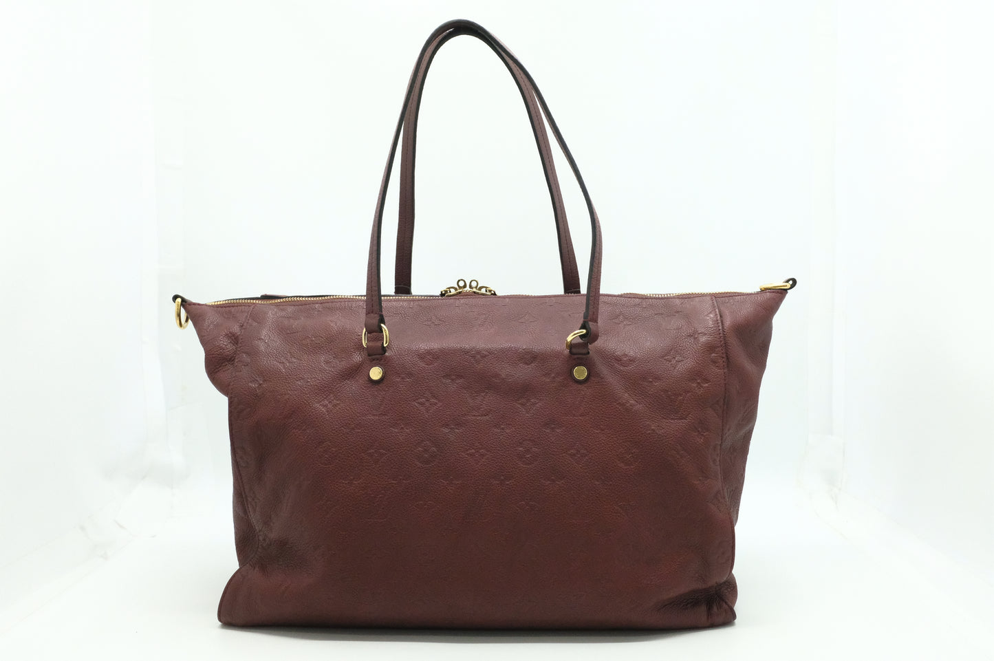 Louis Vuitton Lumineuse in Burgundy Empreinte Leather