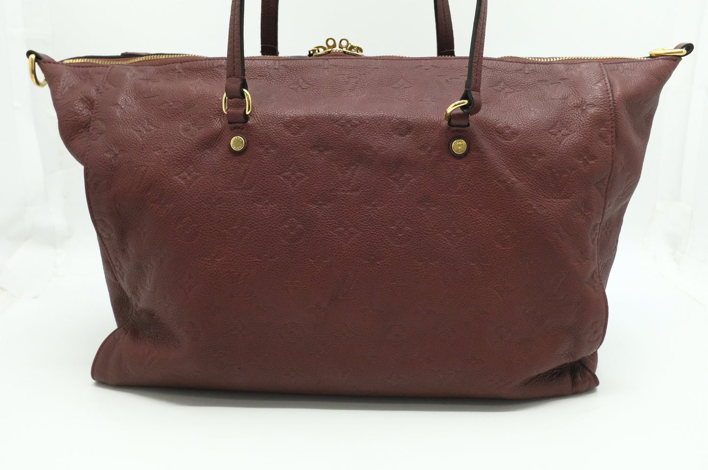 Louis Vuitton Lumineuse in Burgundy Empreinte Leather