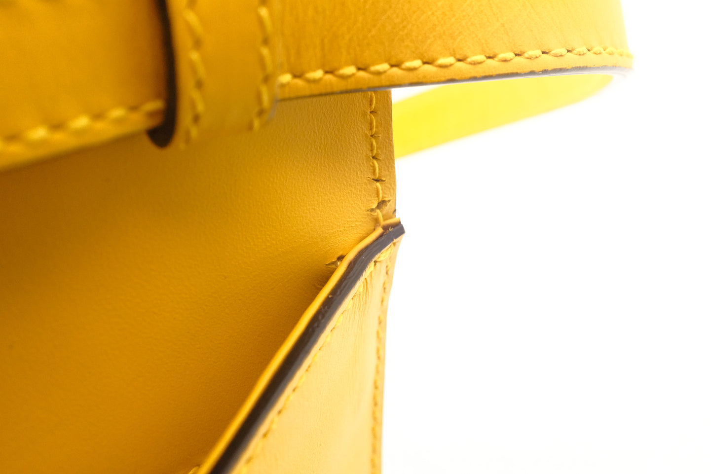 Gucci Large Sylvie in Yellow Guccissima Leather