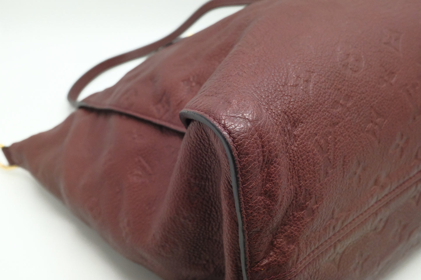 Louis Vuitton Lumineuse in Burgundy Empreinte Leather