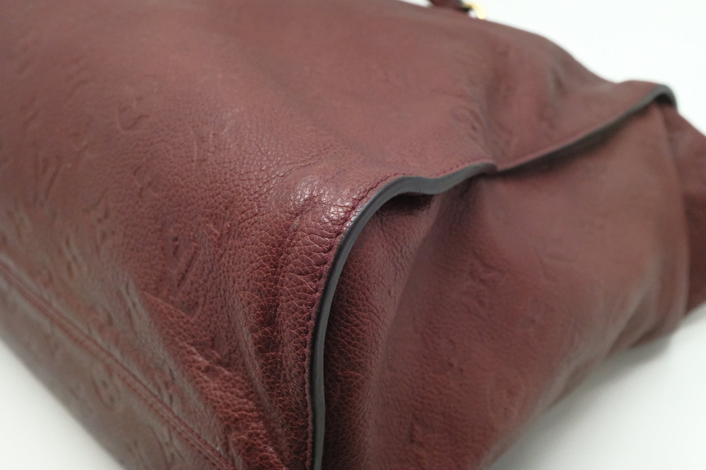 Louis Vuitton Lumineuse in Burgundy Empreinte Leather