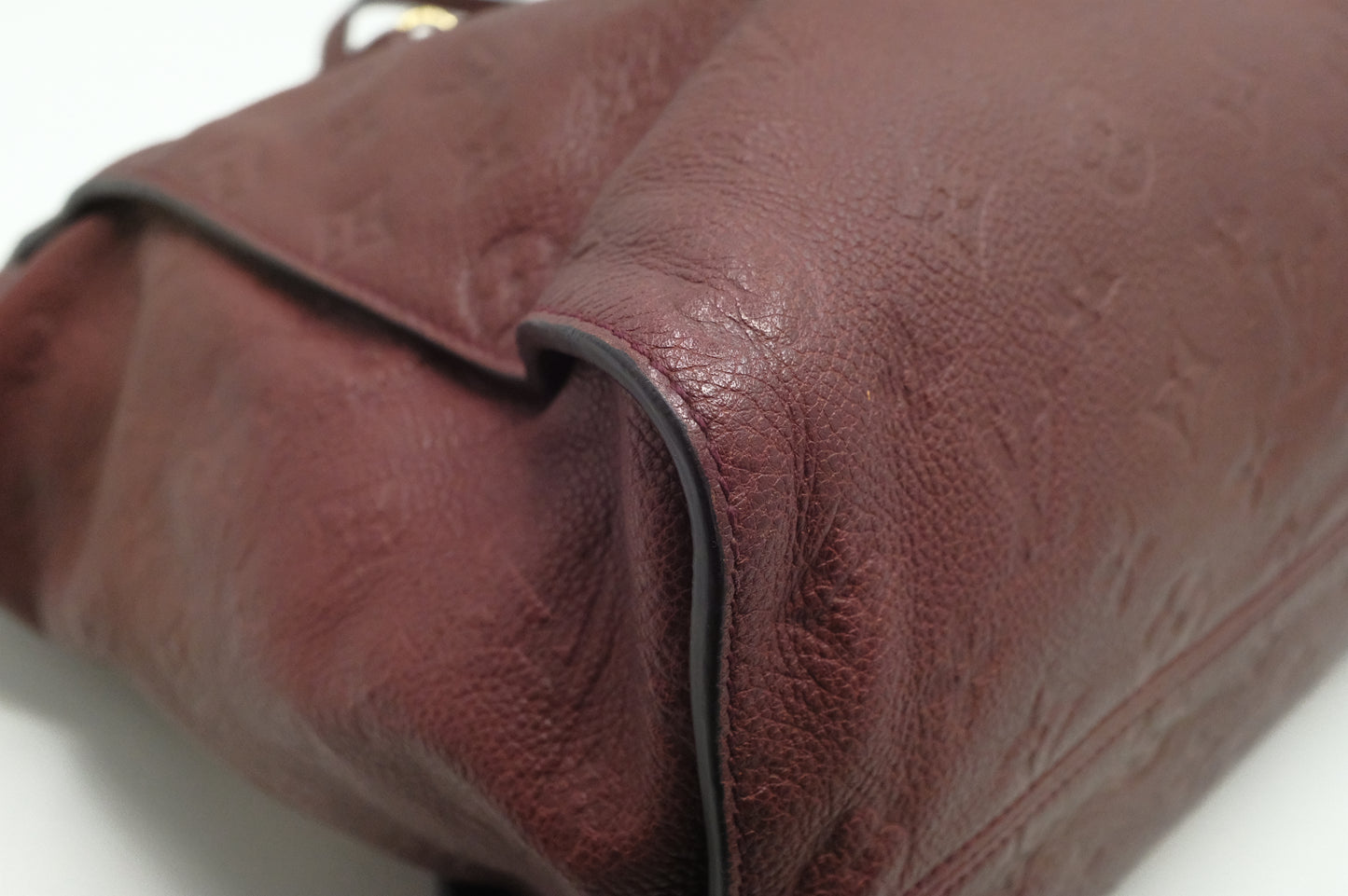 Louis Vuitton Lumineuse in Burgundy Empreinte Leather