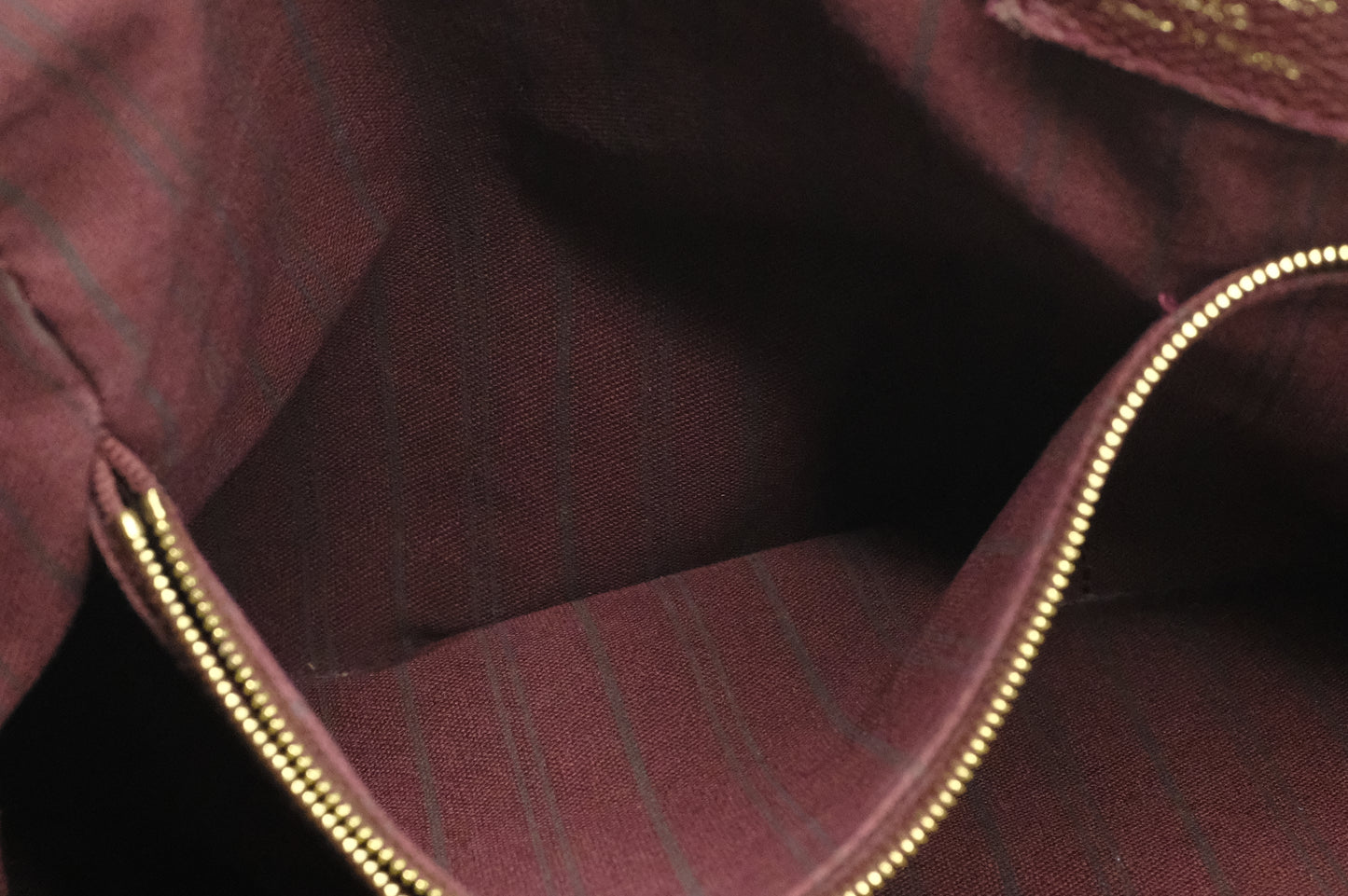 Louis Vuitton Lumineuse in Burgundy Empreinte Leather
