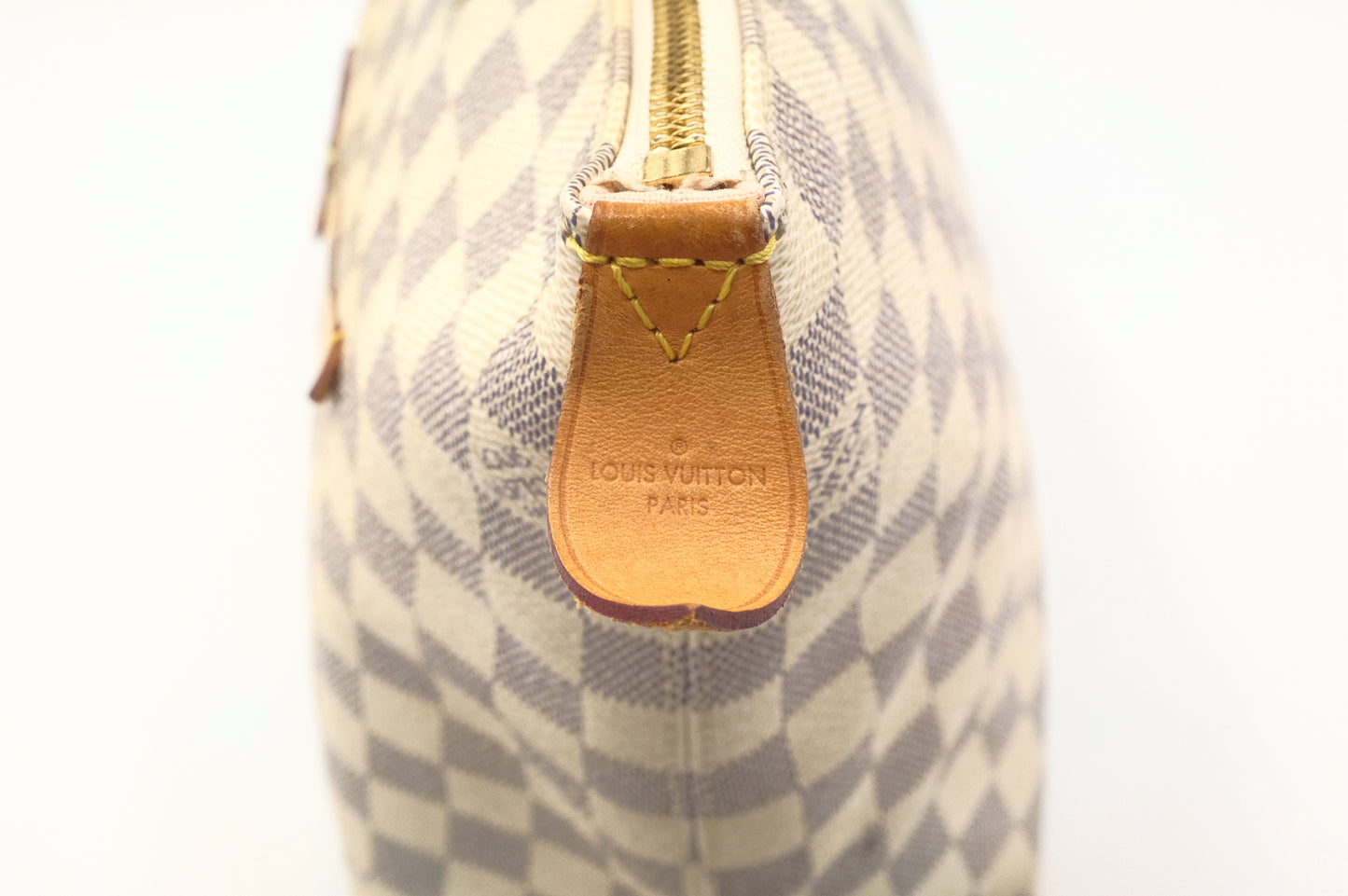 Louis Vuitton Iena PM Shoulder Bag in Damier Azur Canvas