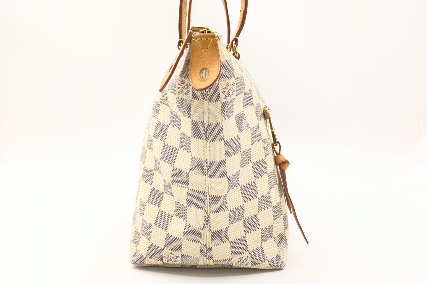 Louis Vuitton Iena PM Shoulder Bag in Damier Azur Canvas