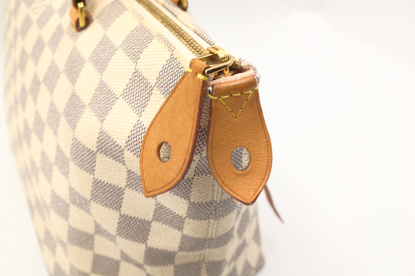 Louis Vuitton Iena PM Shoulder Bag in Damier Azur Canvas
