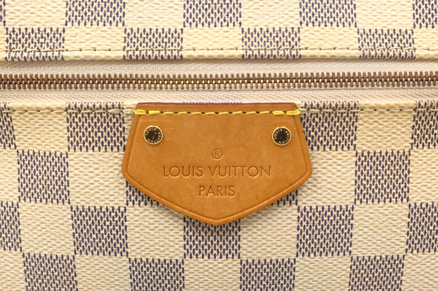 Louis Vuitton Iena PM Shoulder Bag in Damier Azur Canvas