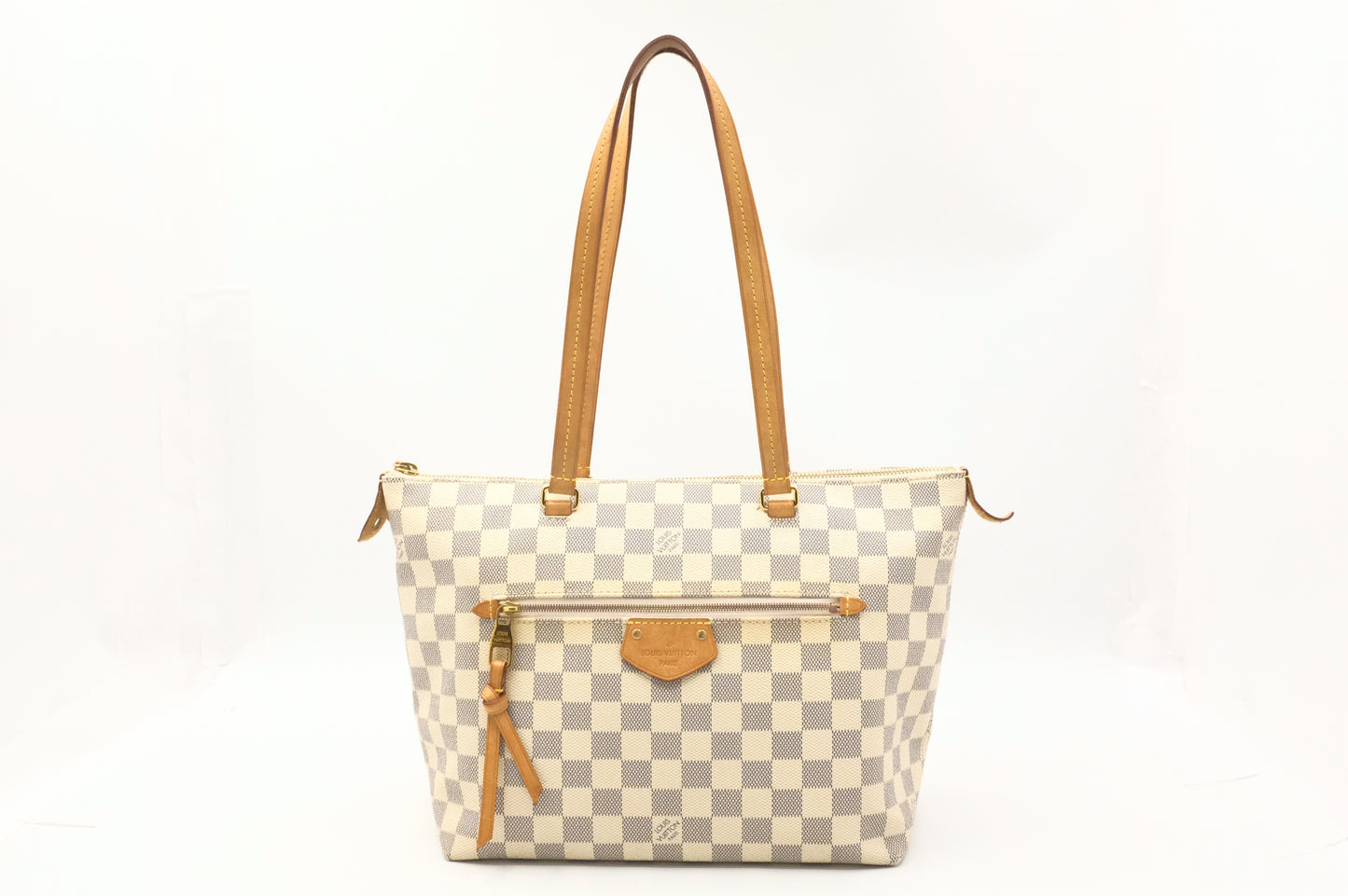 Louis Vuitton Iena PM Shoulder Bag in Damier Azur Canvas