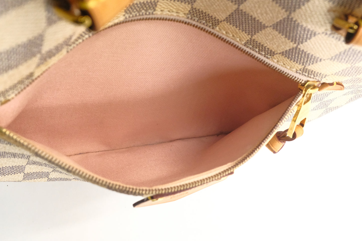 Louis Vuitton Iena PM Shoulder Bag in Damier Azur Canvas