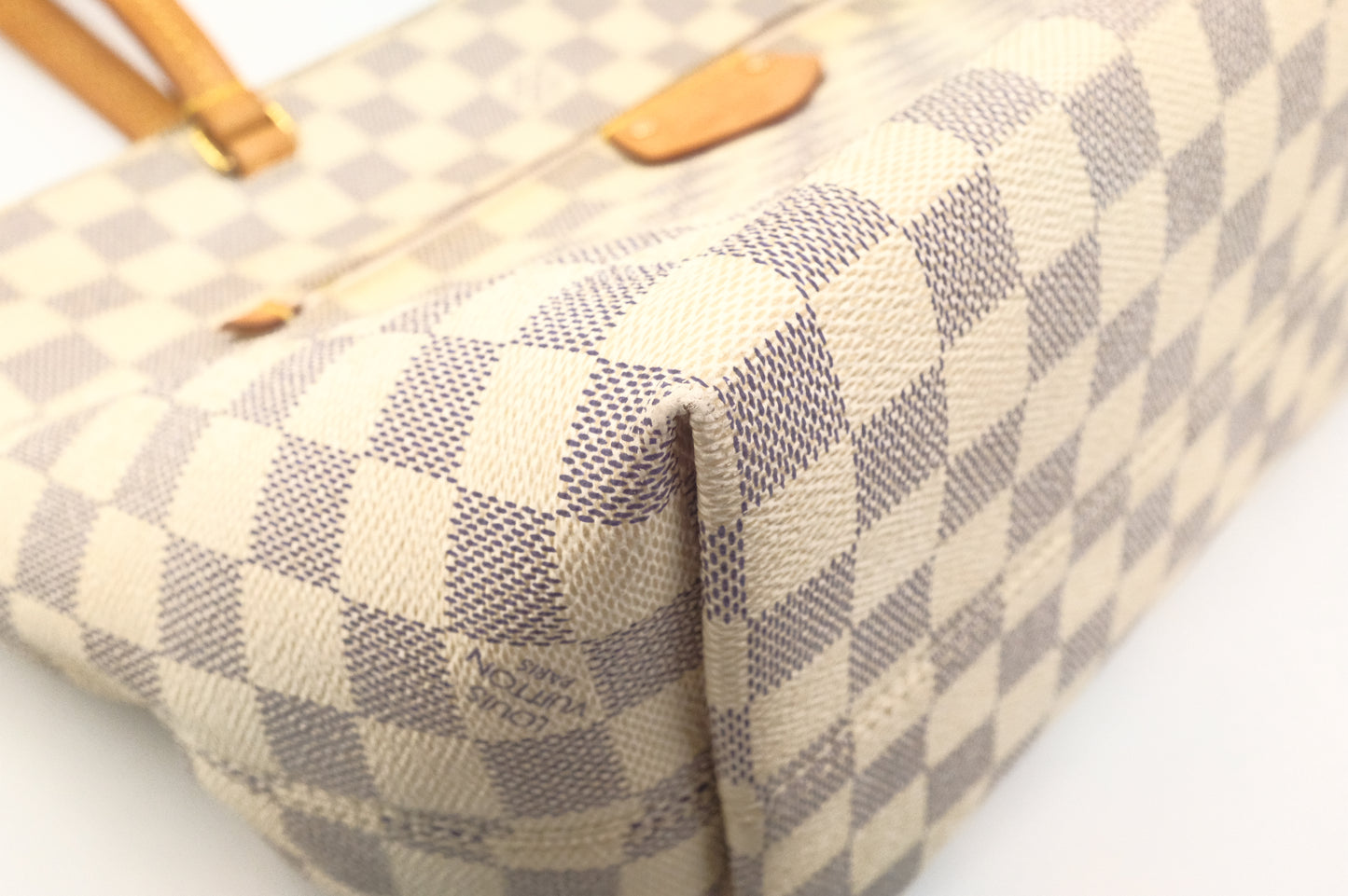 Louis Vuitton Iena PM Shoulder Bag in Damier Azur Canvas