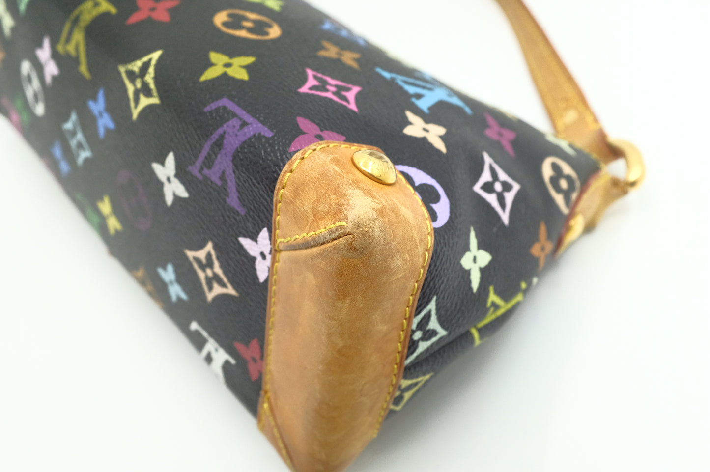 Louis Vuitton Eliza in Black Multicolor Canvas