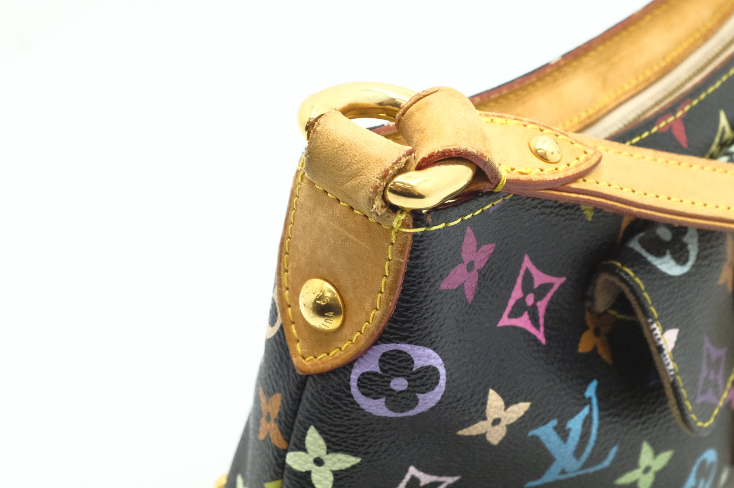 Louis Vuitton Eliza in Black Multicolor Canvas