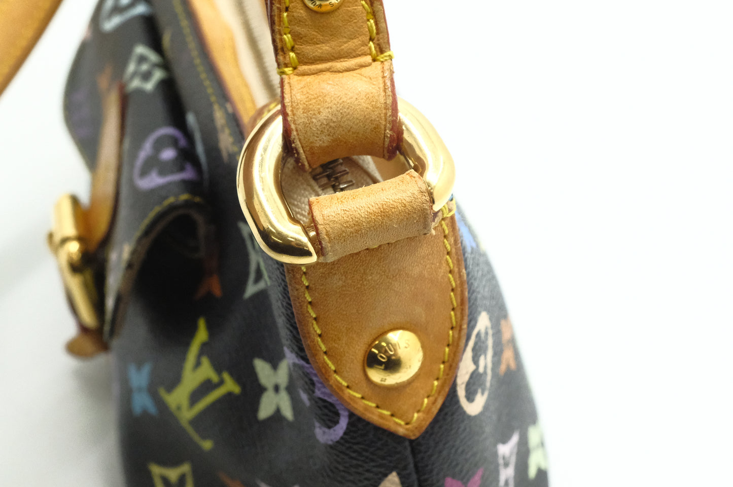 Louis Vuitton Eliza in Black Multicolor Canvas