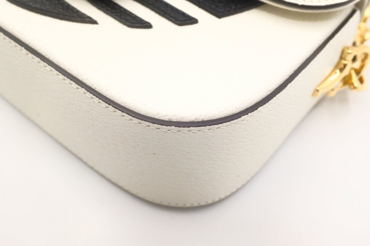 Gucci x Adidas Horsebit 1955 in White and Black Leather