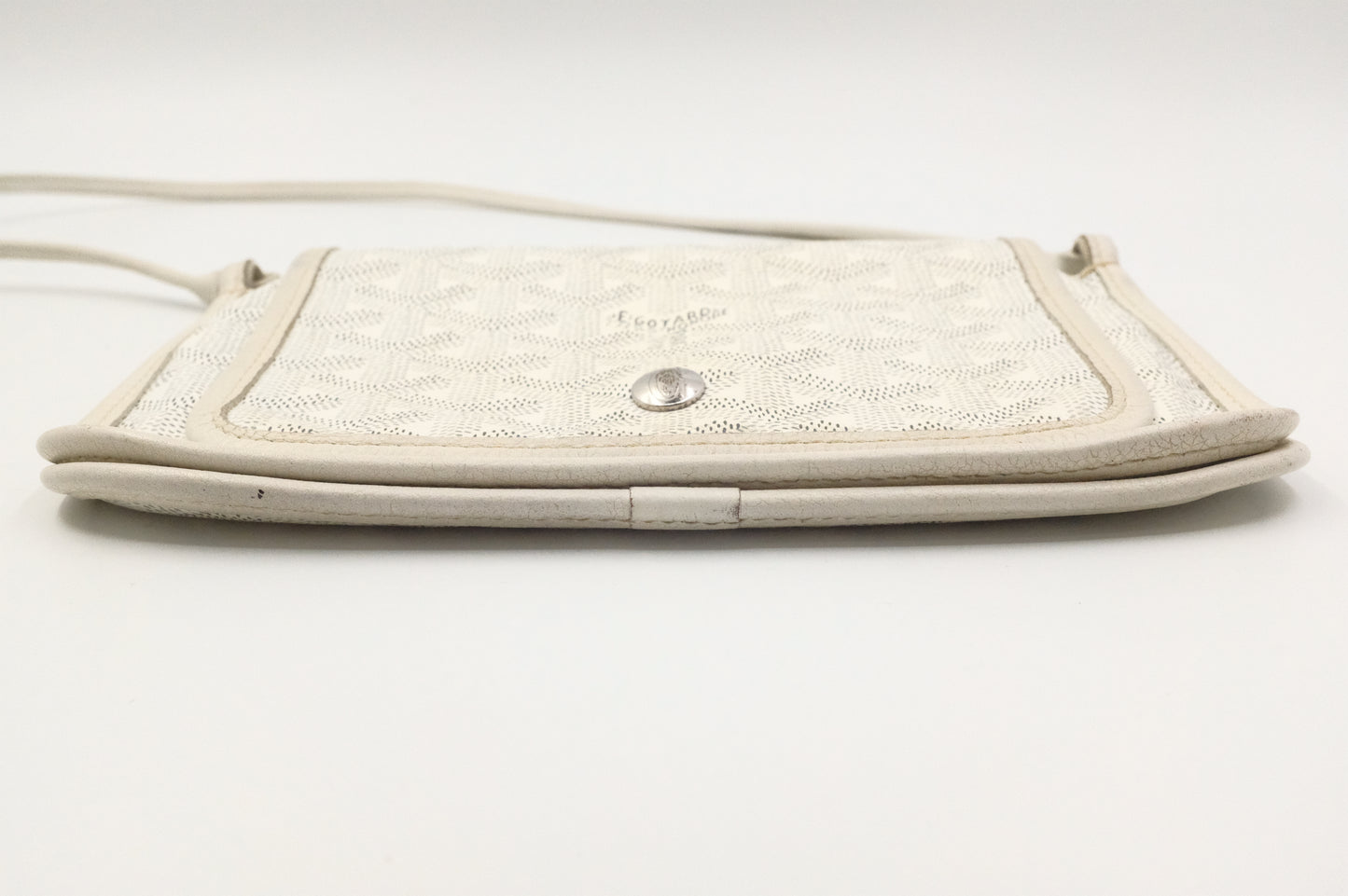 Goyard Plumet Crossbody in White Goyardine Canvas
