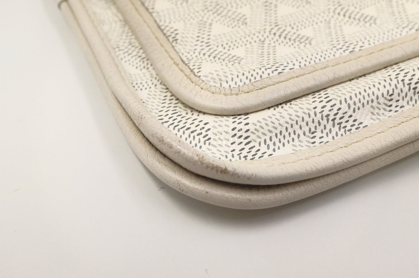 Goyard Plumet Crossbody in White Goyardine Canvas
