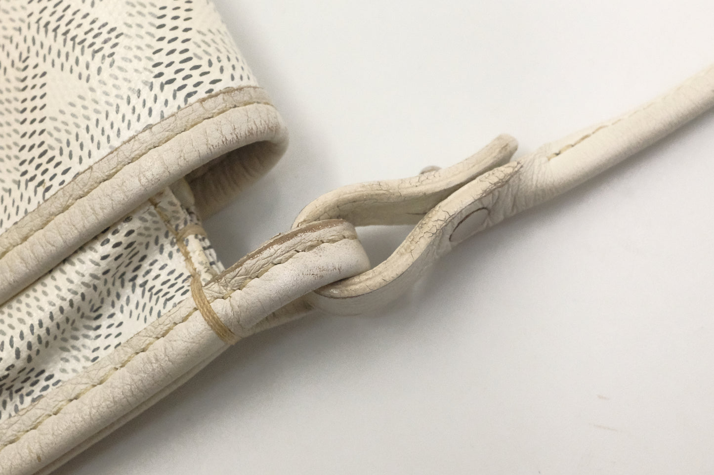 Goyard Plumet Crossbody in White Goyardine Canvas