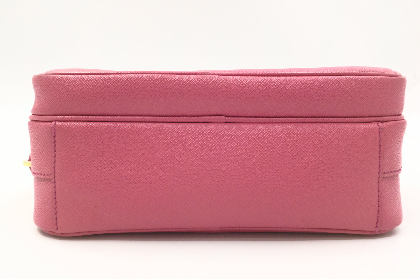 Prada Crossbody Bag in Pink Saffiano Leather