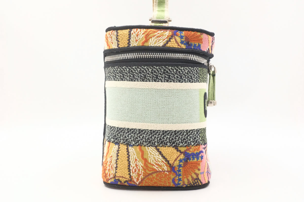 Dior DiorTravel Vanity Case in Dior in Lights Multicolor Embroidered Canvas