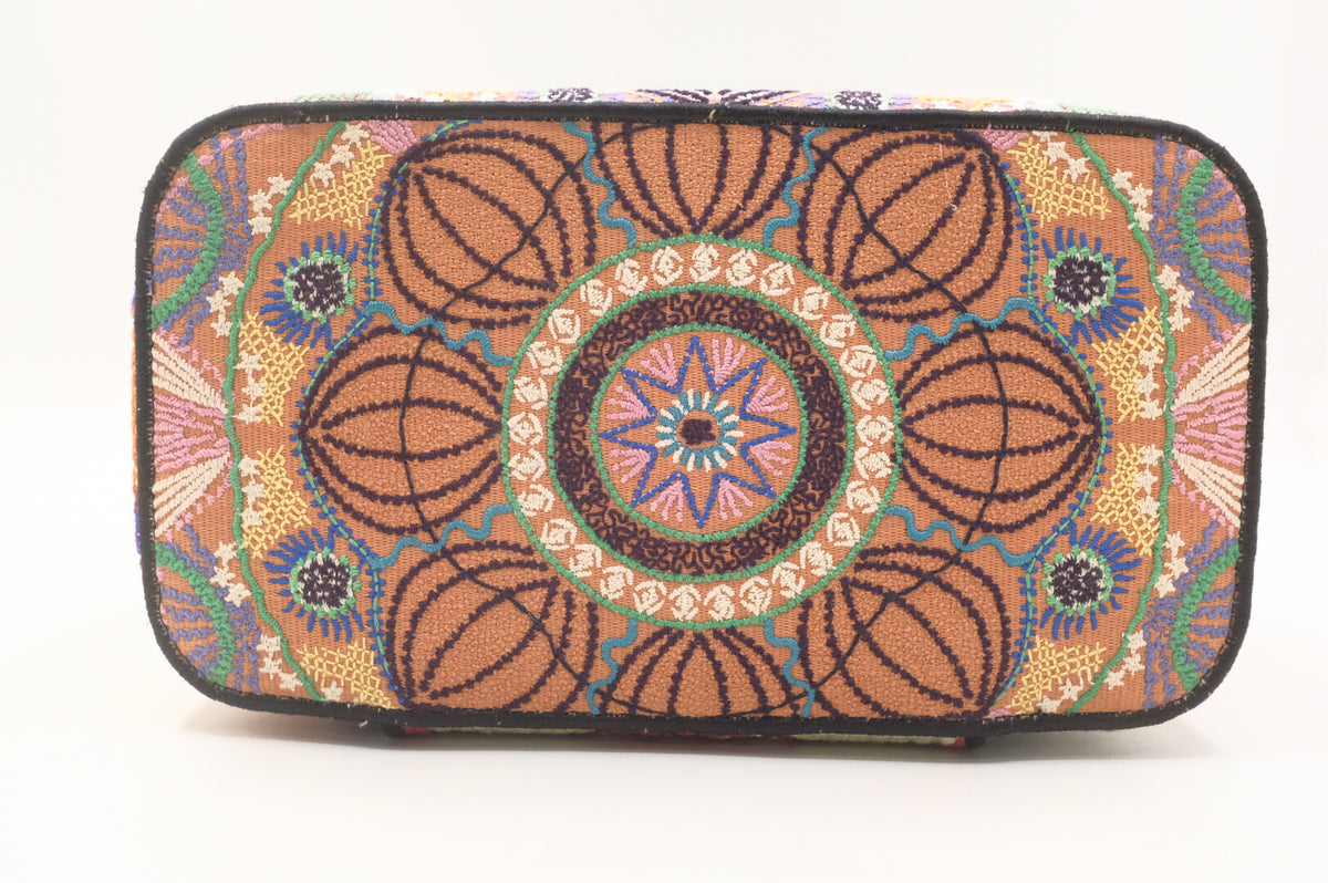 Dior DiorTravel Vanity Case in Dior in Lights Multicolor Embroidered Canvas