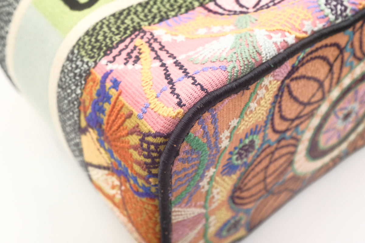 Dior DiorTravel Vanity Case in Dior in Lights Multicolor Embroidered Canvas