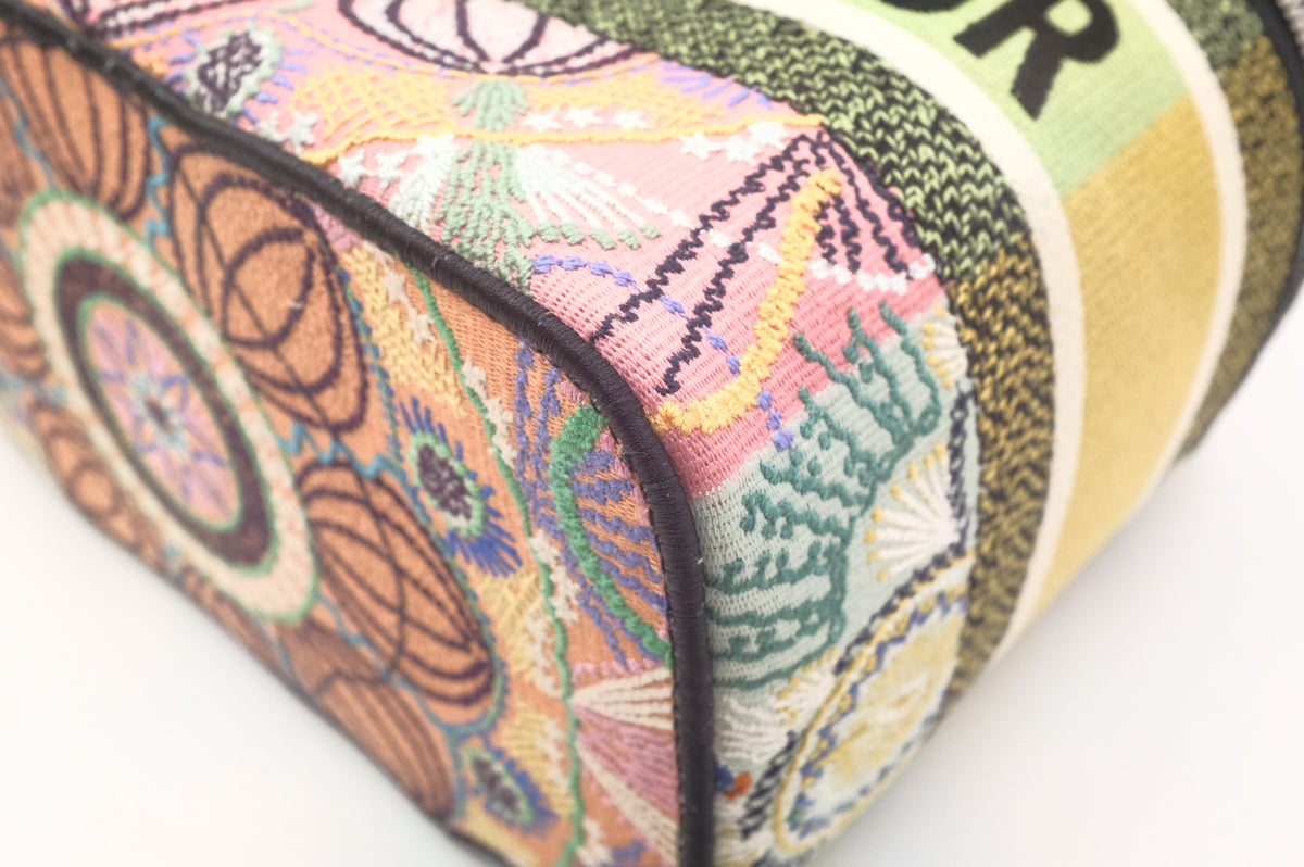 Dior DiorTravel Vanity Case in Dior in Lights Multicolor Embroidered Canvas