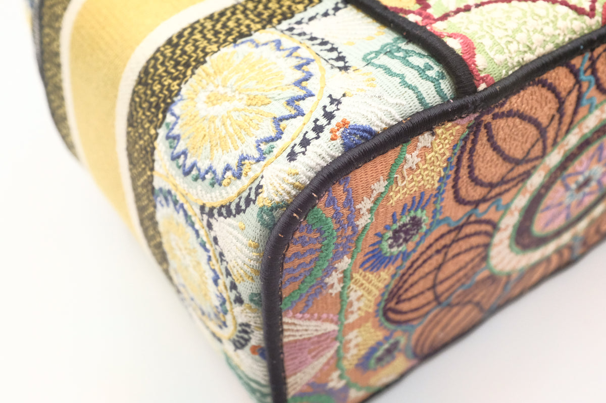 Dior DiorTravel Vanity Case in Dior in Lights Multicolor Embroidered Canvas