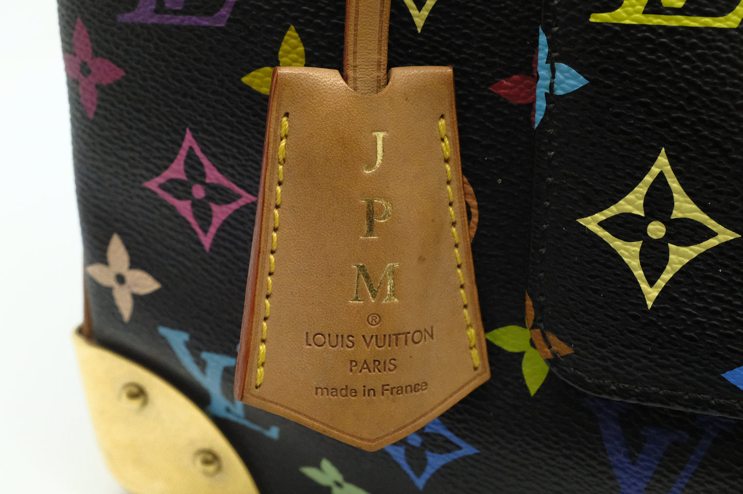 Louis Vuitton Speedy 30 in Black Multicolor Monogram Canvas