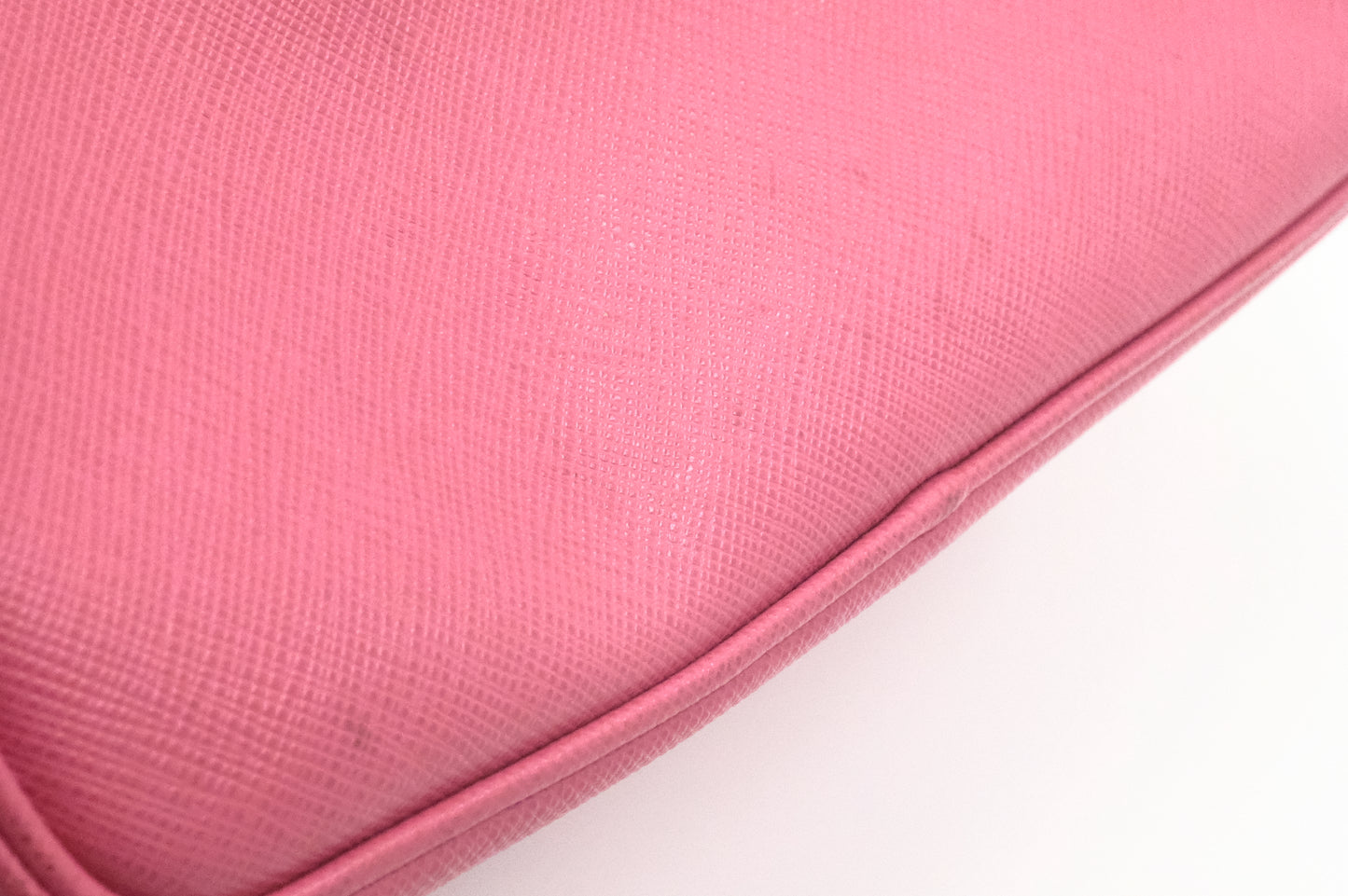 Prada Crossbody Bag in Pink Saffiano Leather