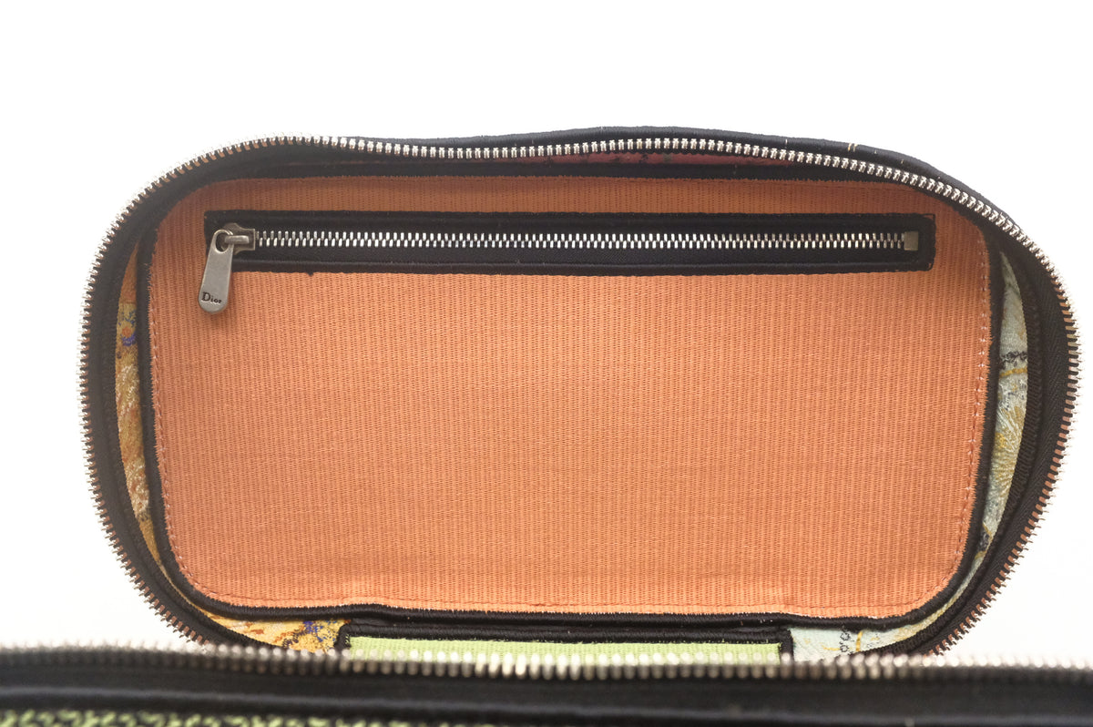 Dior DiorTravel Vanity Case in Dior in Lights Multicolor Embroidered Canvas