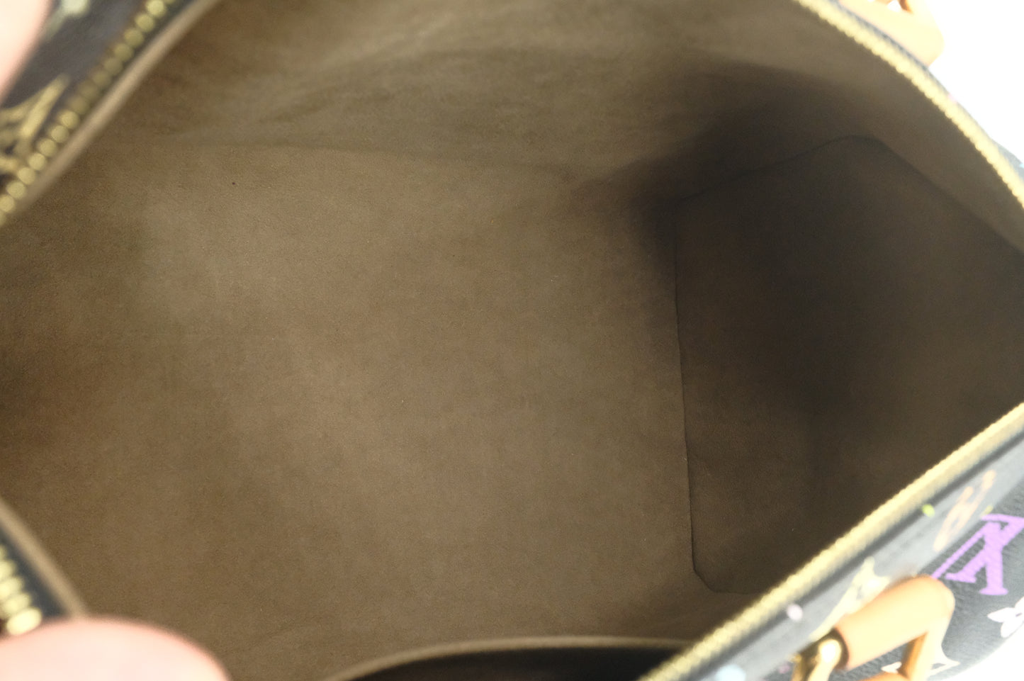 Louis Vuitton Speedy 30 in Black Multicolor Monogram Canvas