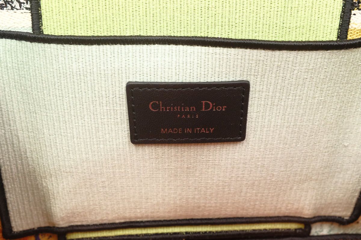 Dior DiorTravel Vanity Case in Dior in Lights Multicolor Embroidered Canvas