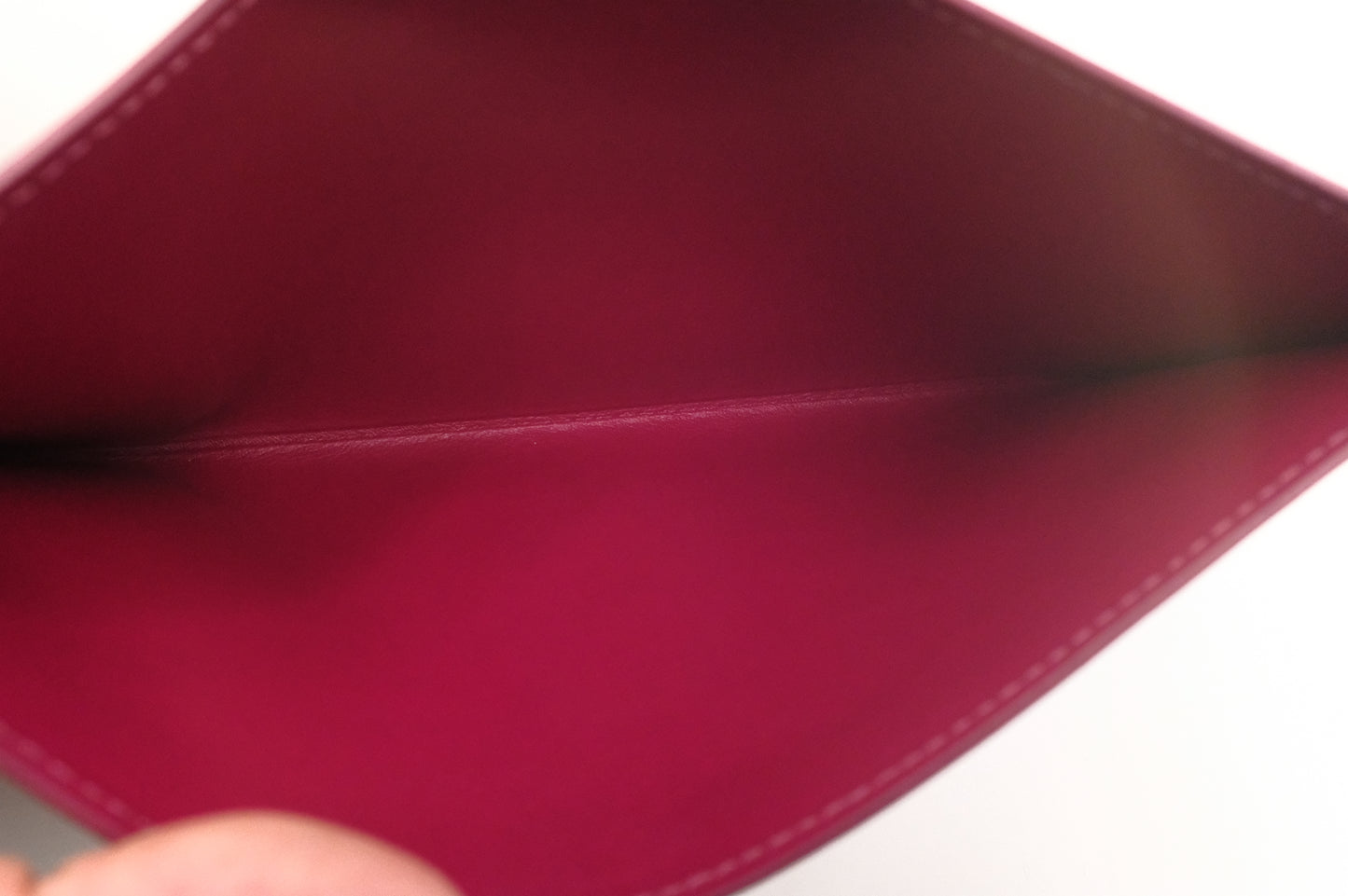 Louis Vuitton Pochette Felicie in Metallic Pink Vernis Leather