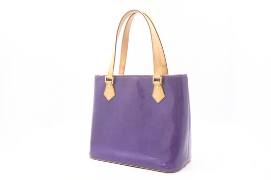 Louis Vuitton Houston in Purple Vernis Leather
