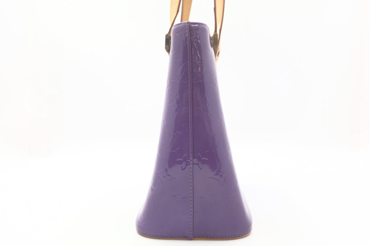 Louis Vuitton Houston in Purple Vernis Leather
