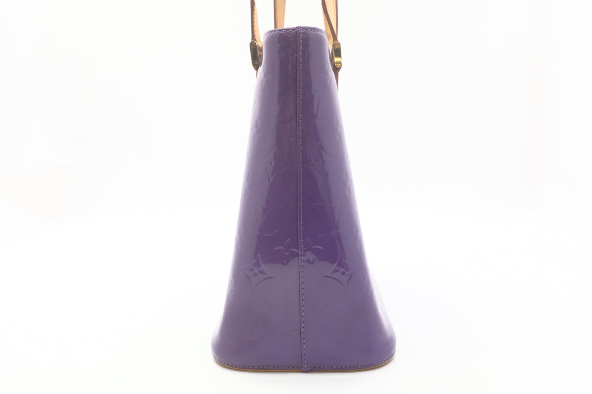 Louis Vuitton Houston in Purple Vernis Leather