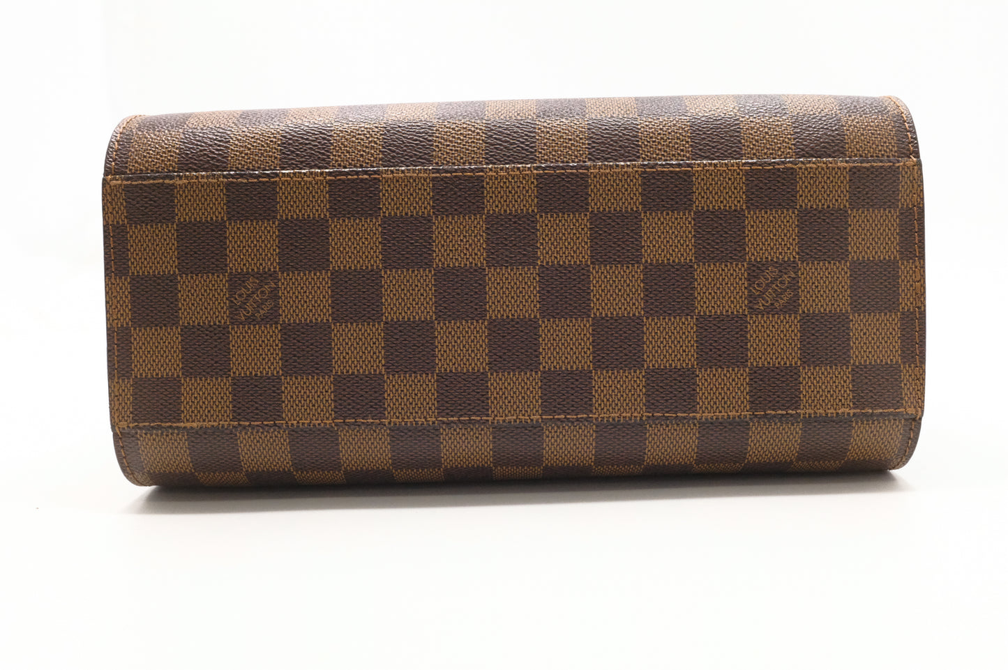 Louis Vuitton Triana Handbag in Damier Ebene Canvas
